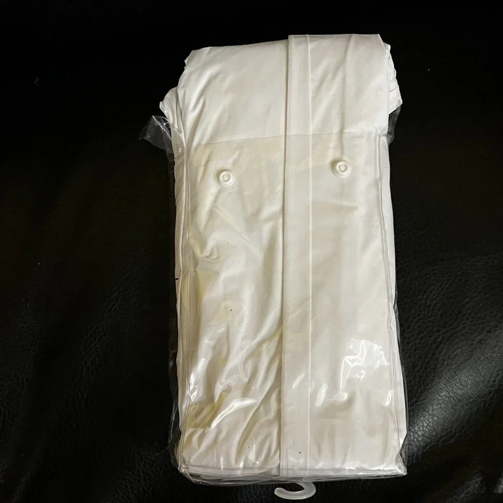 Twin Zippered Vinyl Mattress Protector Fitted Twin 39x75x9 New Read